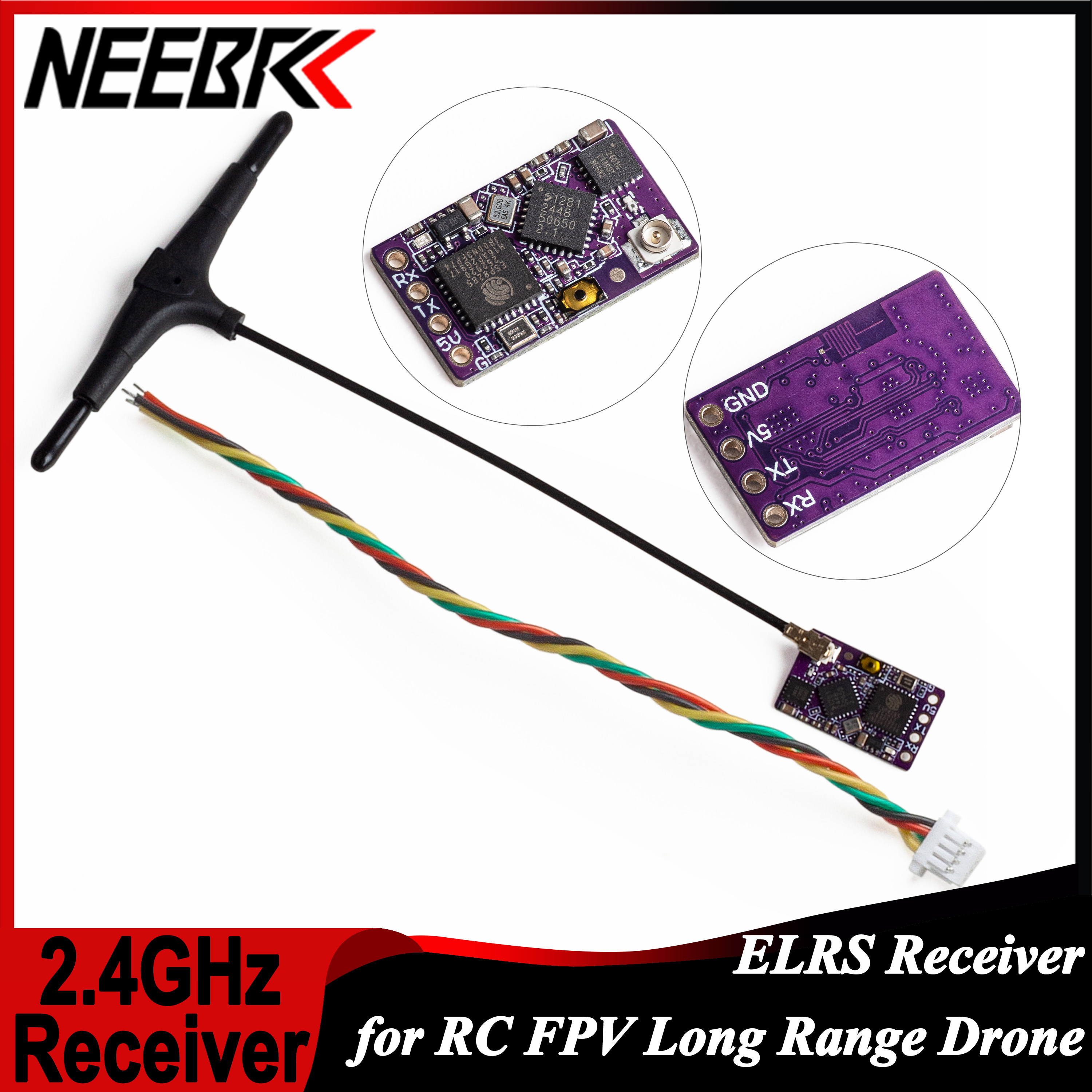 Drone Rc Diy - 1/2/5/10PCS ELRS 2.4GHz RX Long Range