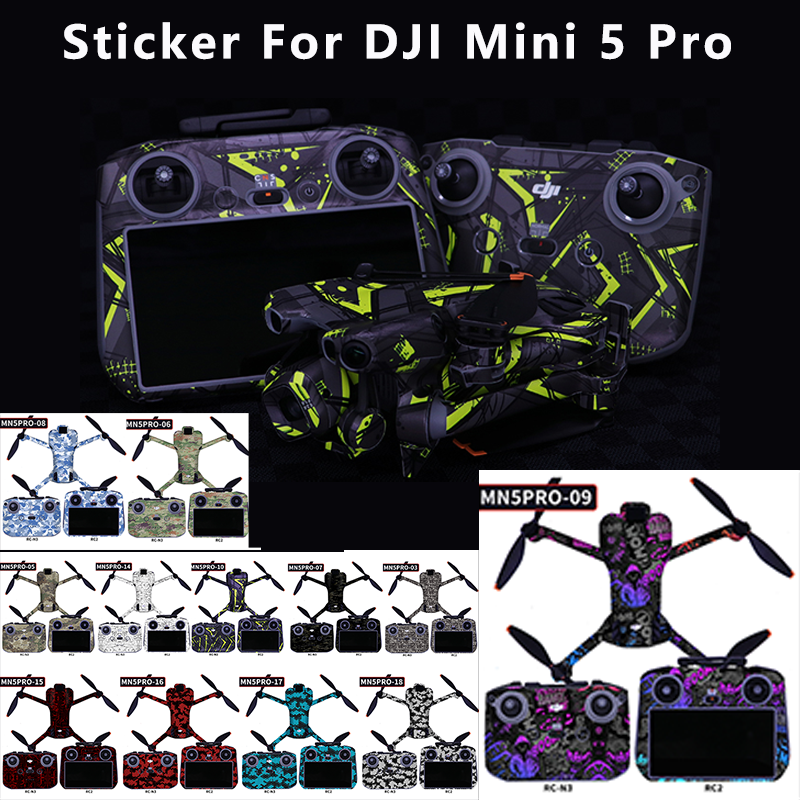 Drone Rc N3 - Anti-scratch Decals For DJI MINI 5