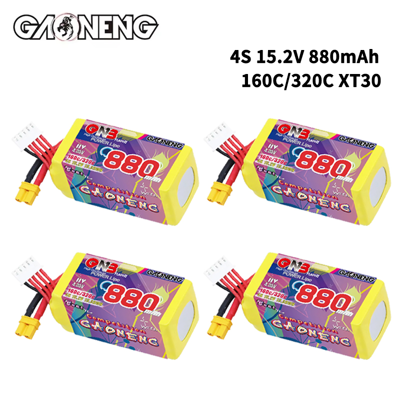 Drone Lipo Battery - GNB 4S 880mAh 15.2V 160C/320C HV