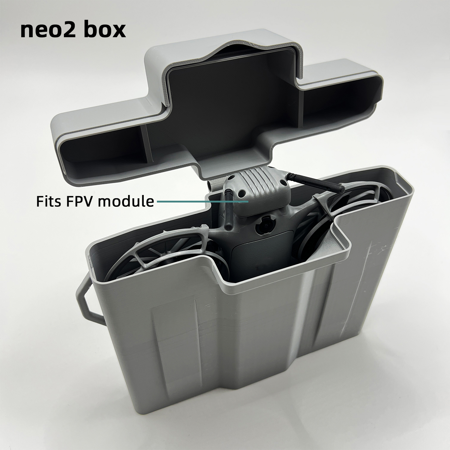 3D Printed Drone Part - Fits FPV Module Shockproof Hard Case