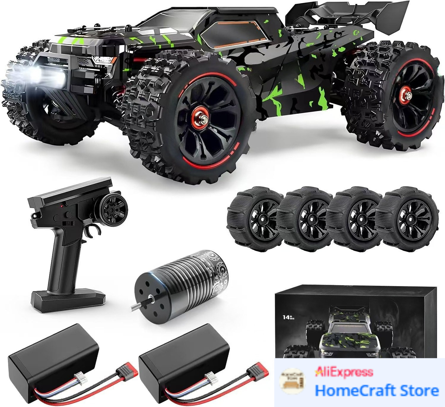 Drone Vera Rc - 1/14 Brushless RC Cars for Adults