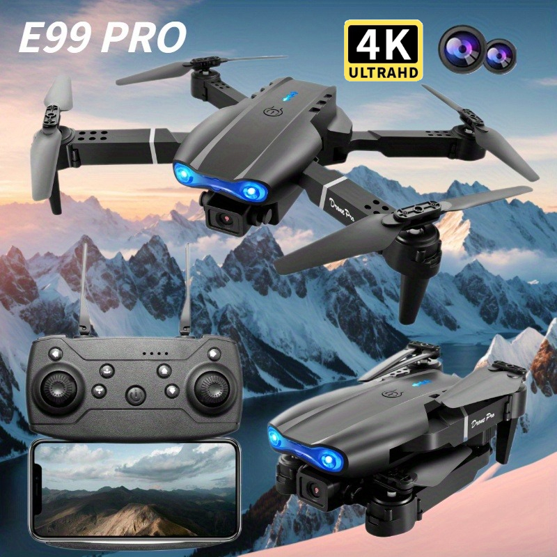 New E99 Pro HD 4K Drone Dual C – обзор и цена Drone Rc E99