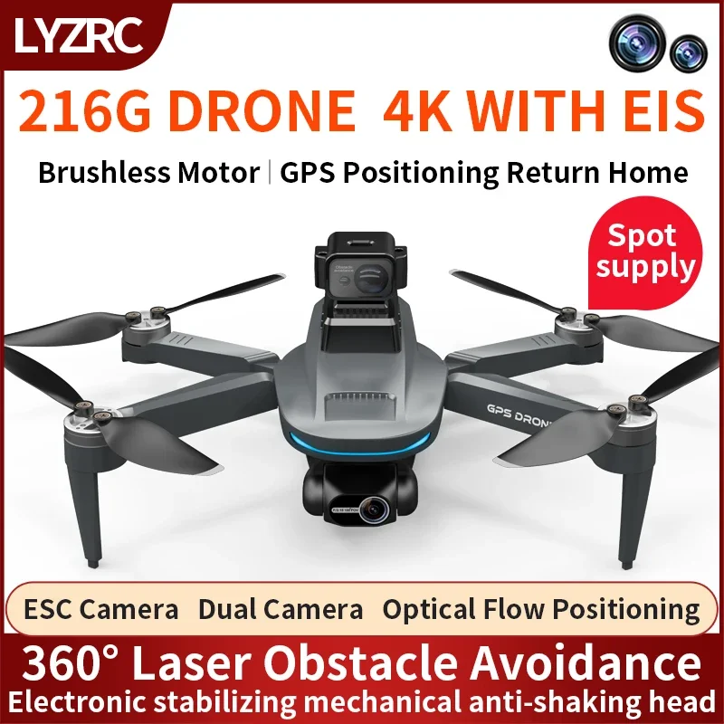 L200 PRO MAX Drone 4K 2-Axis P – обзор и цена Dron Rc Quadcopter