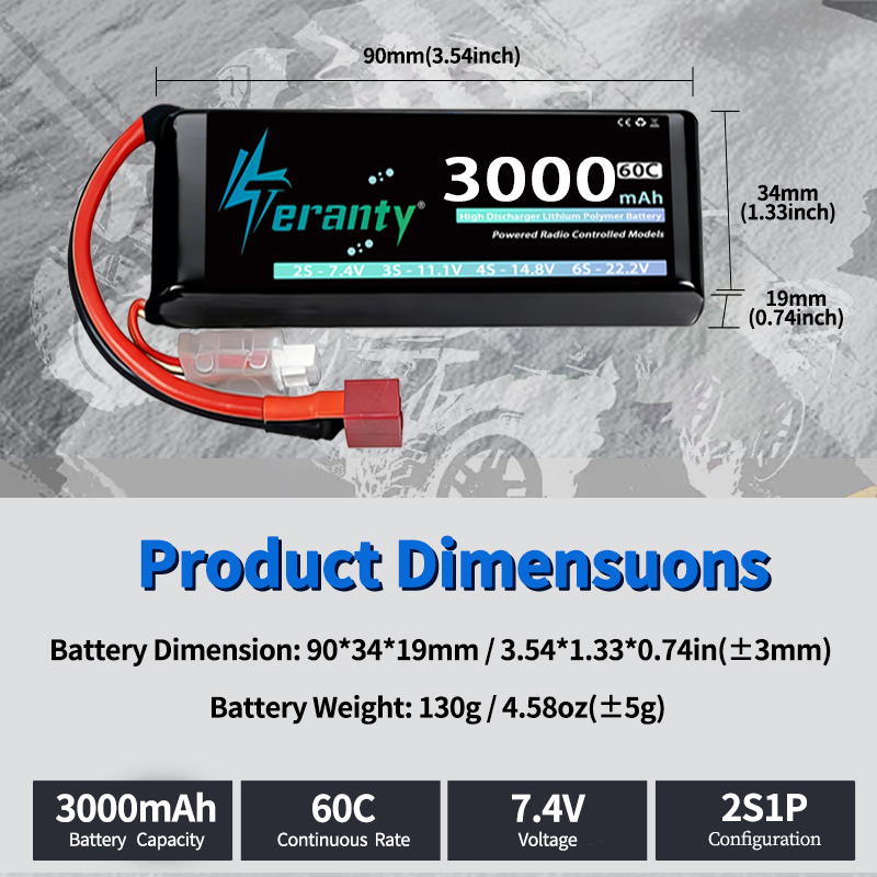 TERANTY 2S 3000mAh Lipo Batter – обзор и цена Analog Fpv Transmitter