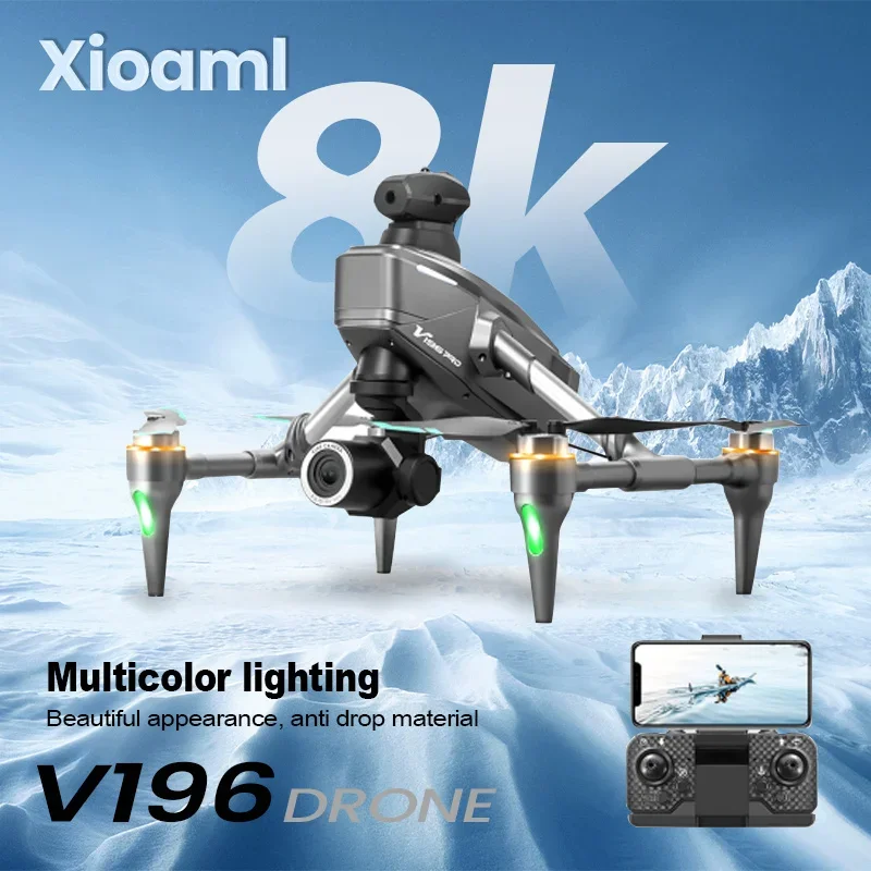 2024 Edward V196 drone 8K prof – обзор и цена Drone V196 Rc