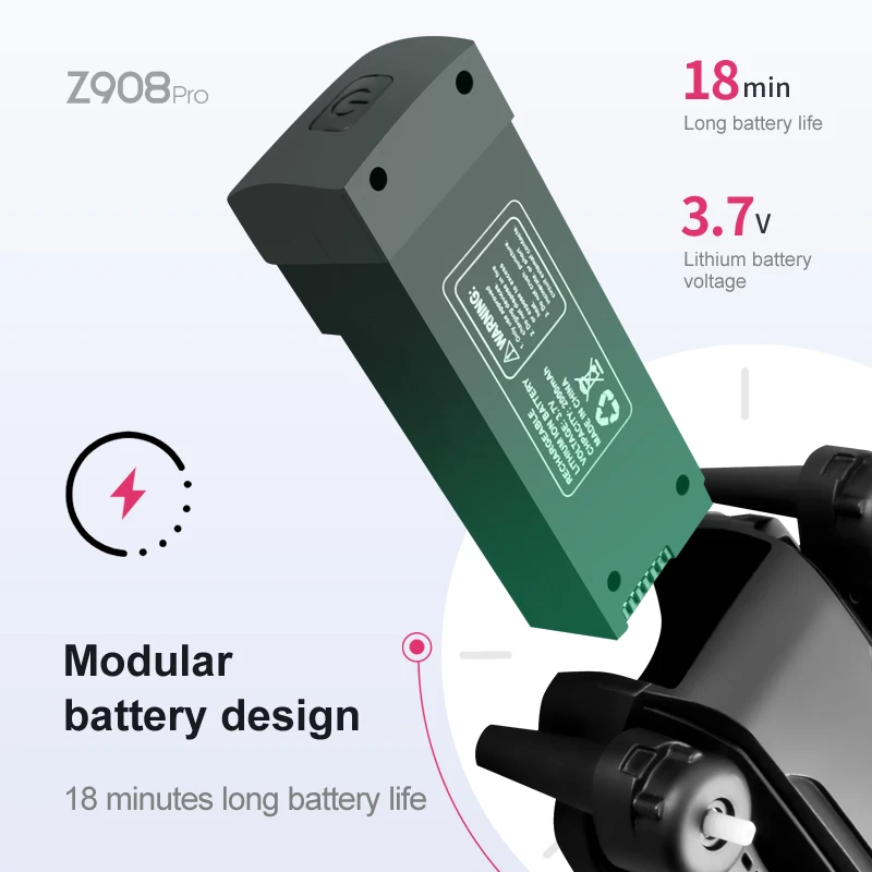 Z908 Pro Max Dron Battery 3.7V – обзор и цена Dron Rc Quadcopter
