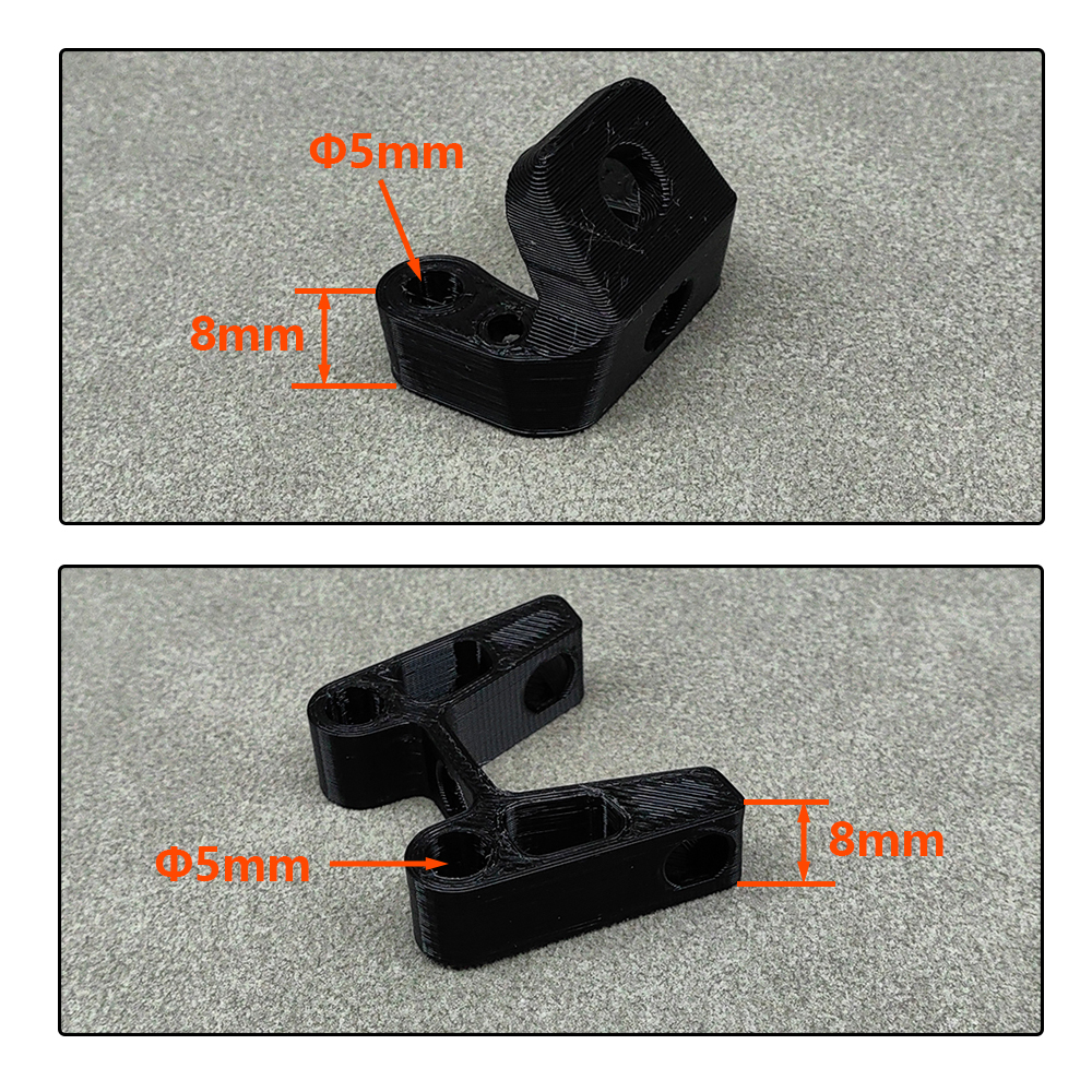 VTX Antenna Mount bracket T-sh – обзор и цена 3D Printed Drone Part