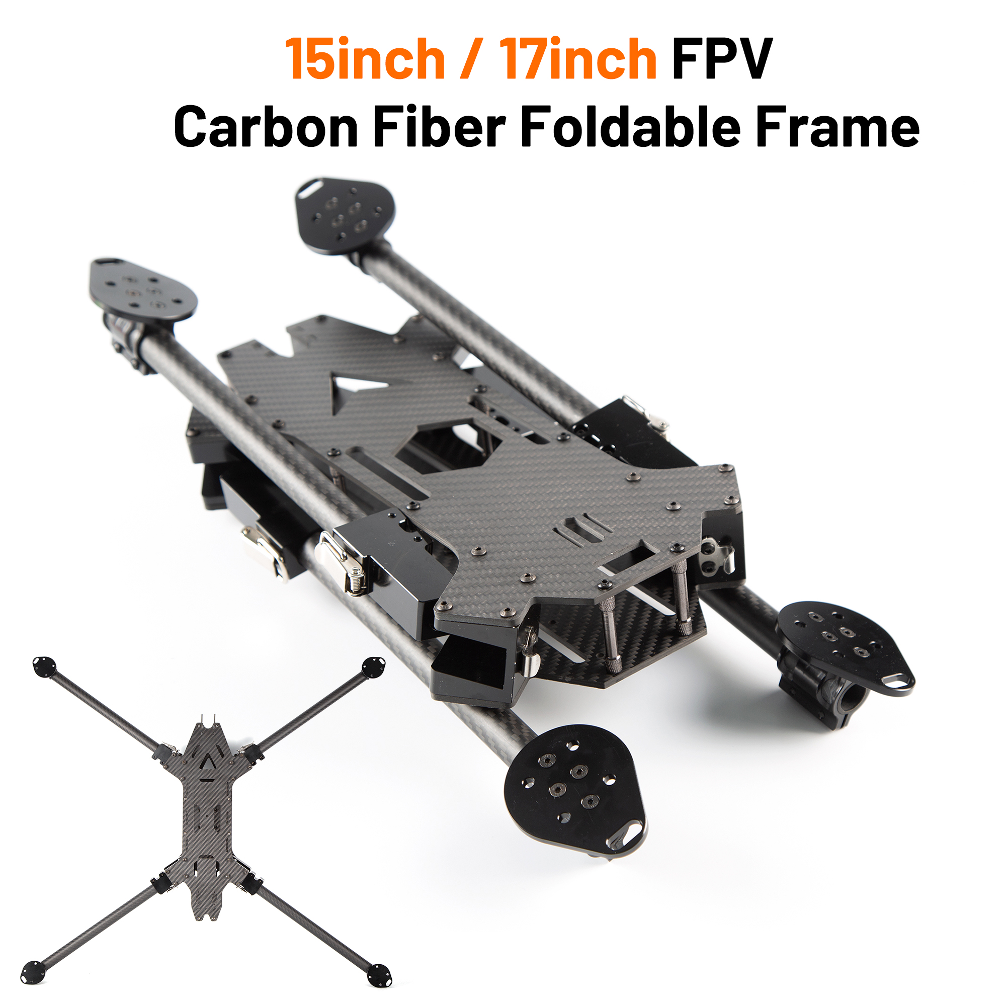 15inch /17inch FPV Carbon Fibe – обзор и цена Drone Rc Diy