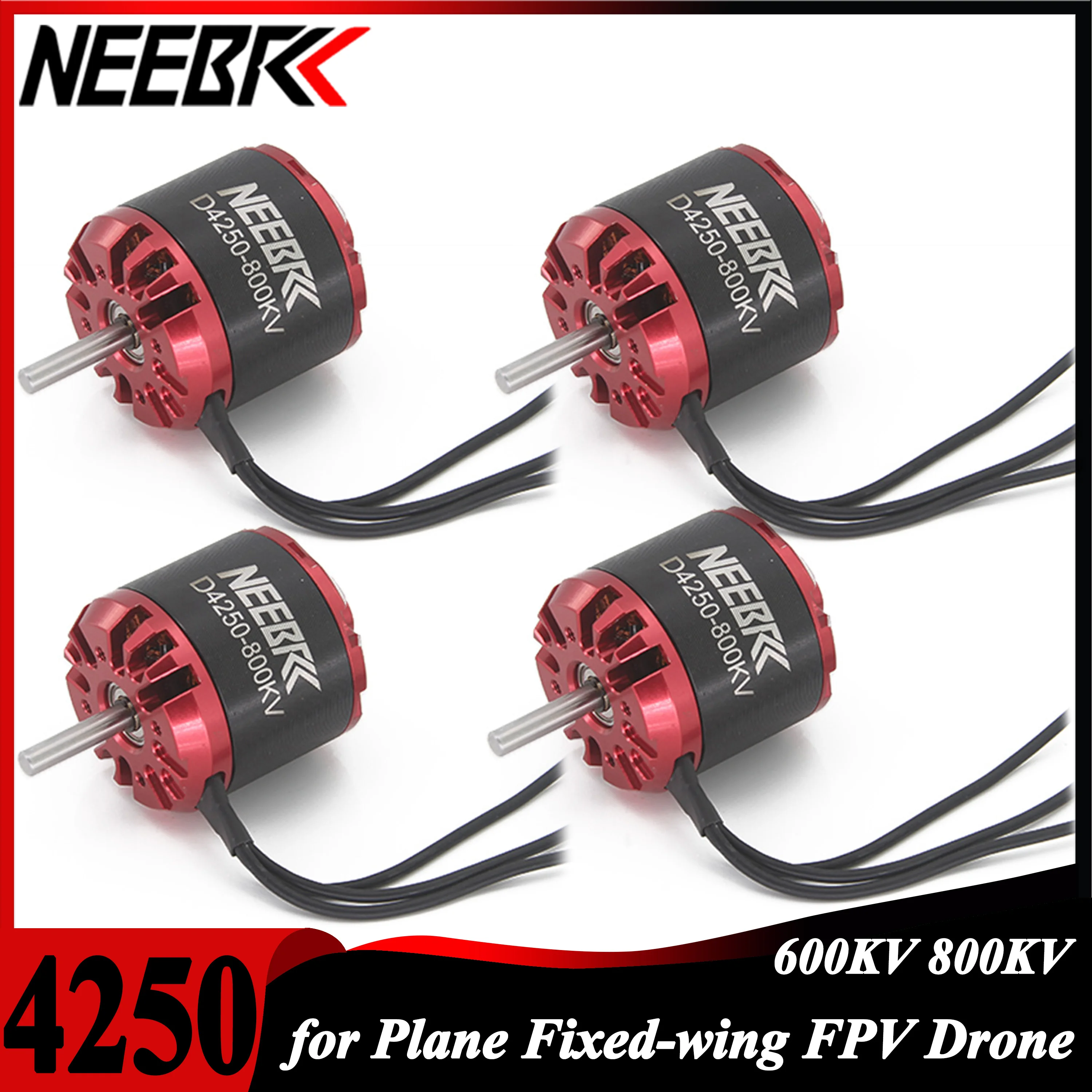 1/2/4PCS NEEBRC 4250 Outrunner – обзор и цена Drone Rc Jet