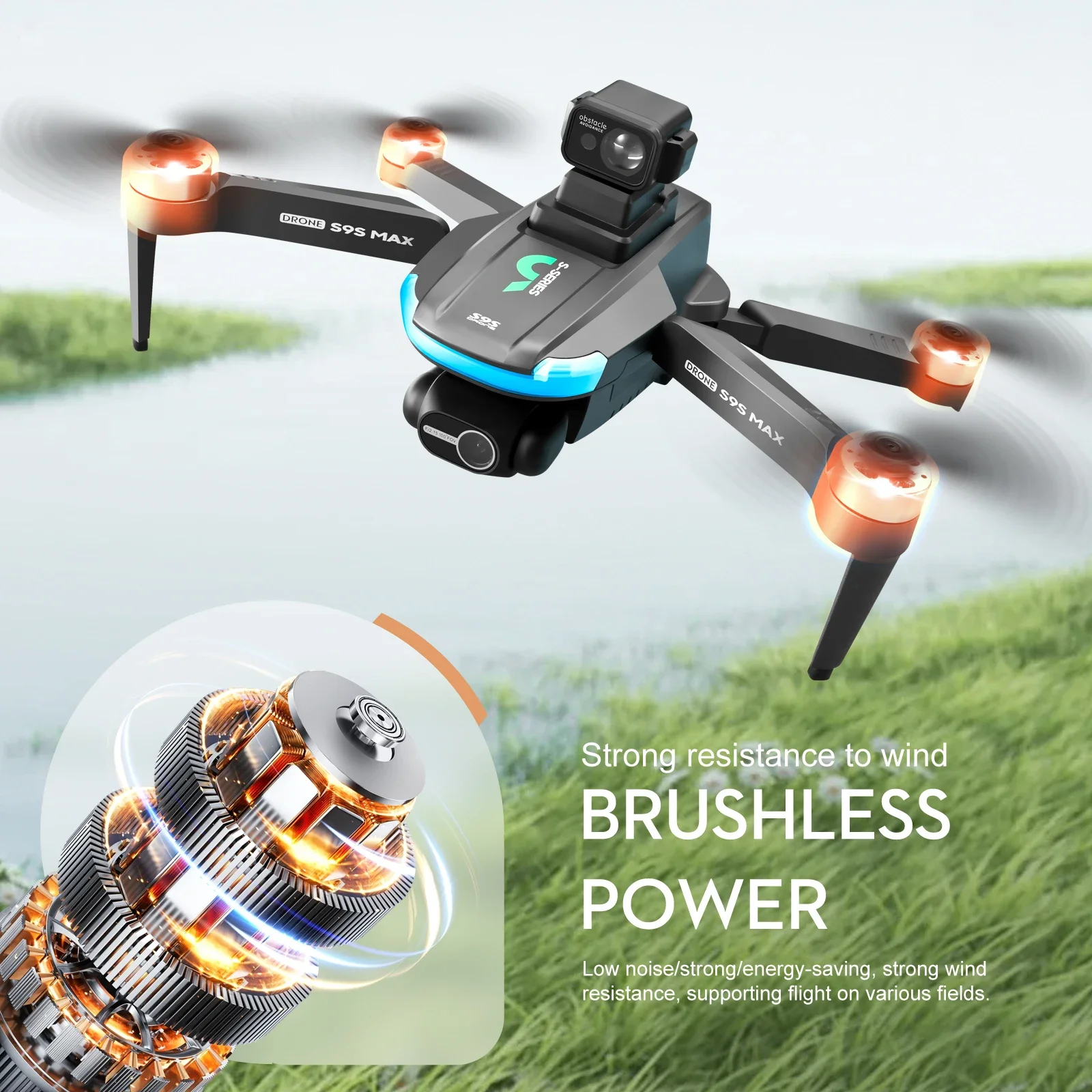NEW S9S MAX MINI Drone 4K 2-Ax – обзор и цена Dron Rc Quadcopter