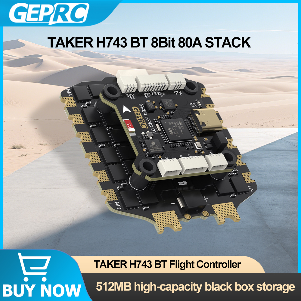 GEPRC TAKER H743 BT 8Bit 80A S – обзор и цена Analog Fpv Transmitter