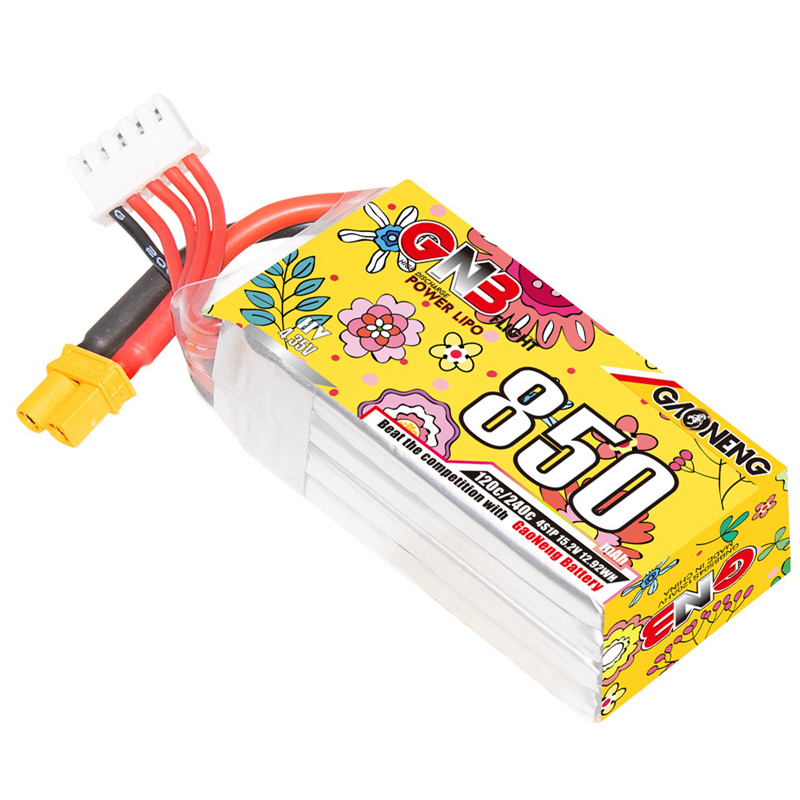 Upgraded GNB 4S 15.2V 850mAh L – обзор и цена Drone Rc Race