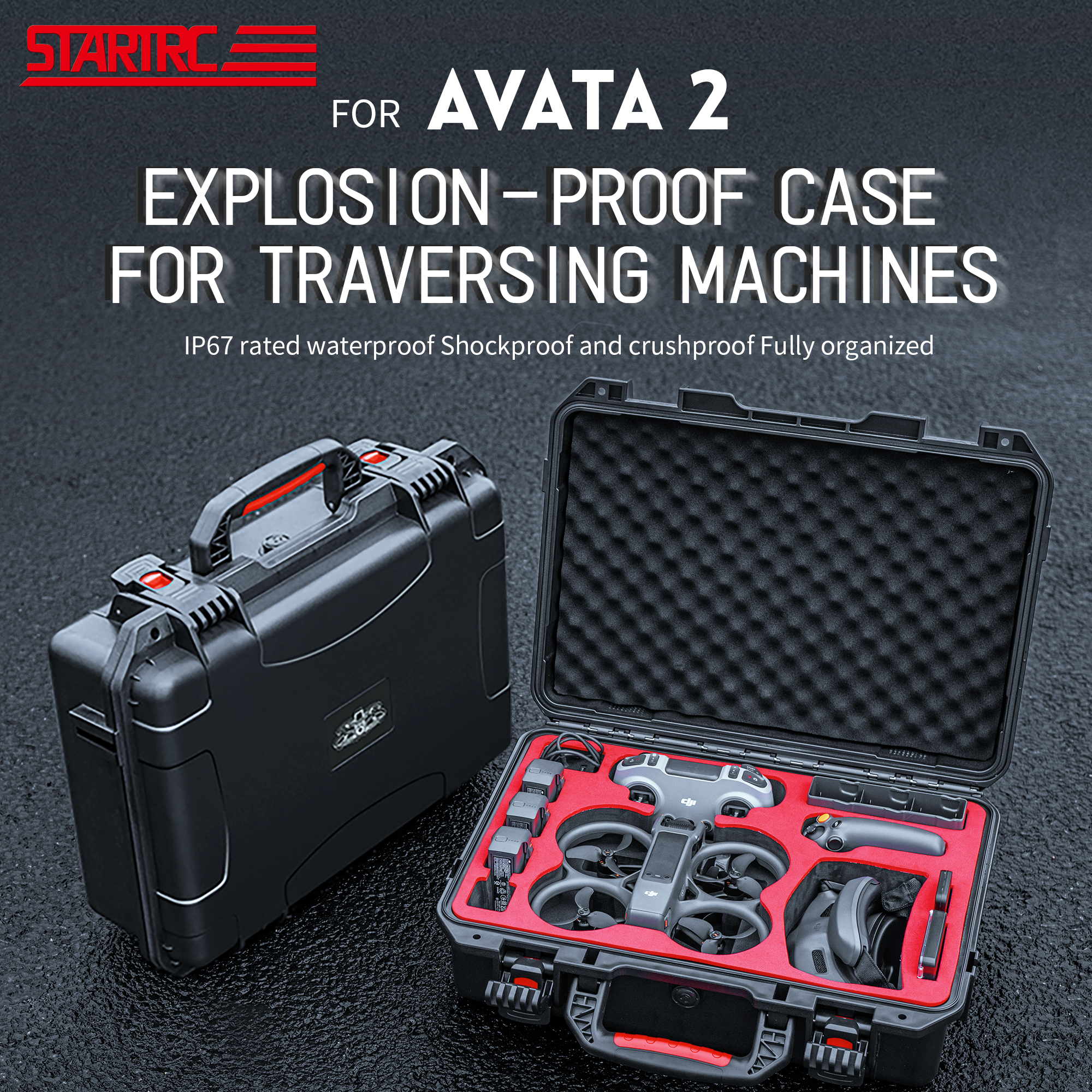 Case For DJI Avata 2 Fly More  – обзор и цена Drone Motion Rc