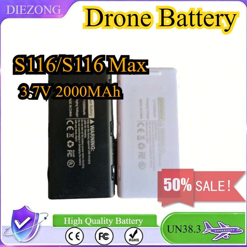 3.7V 2000MAh Battery for S116  – обзор и цена Drone Rc S116