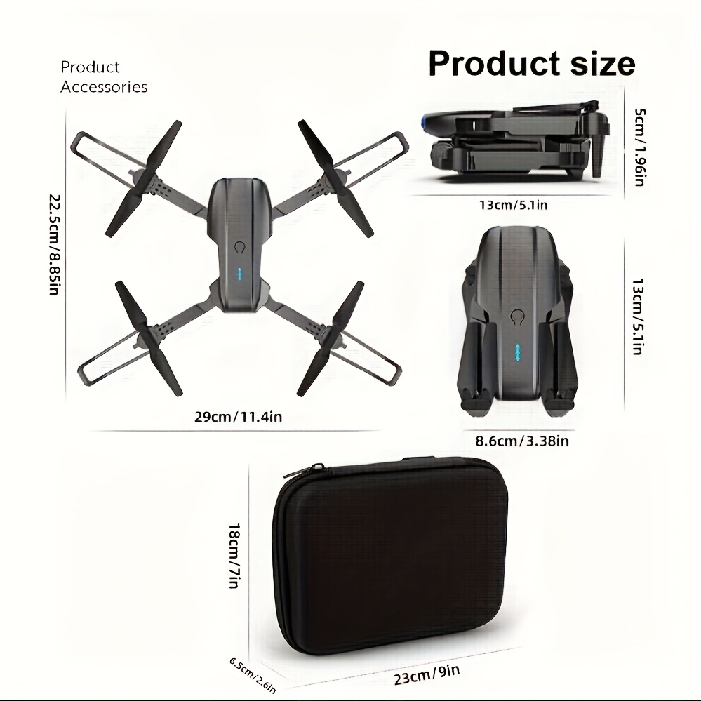E99 Foldable RC Drone with Dua – обзор и цена Drone Rc E99