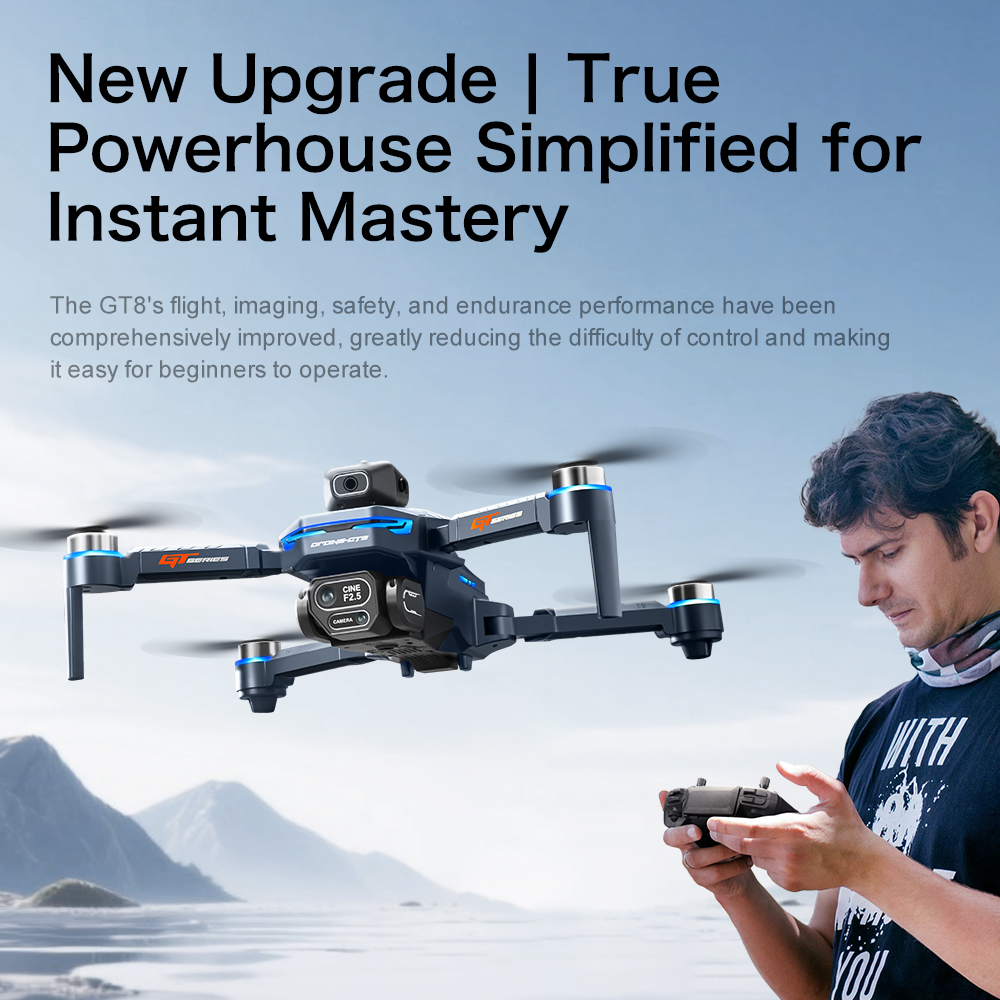 GT8 RC Drone 8K Professional E – обзор и цена Drone Rc Price