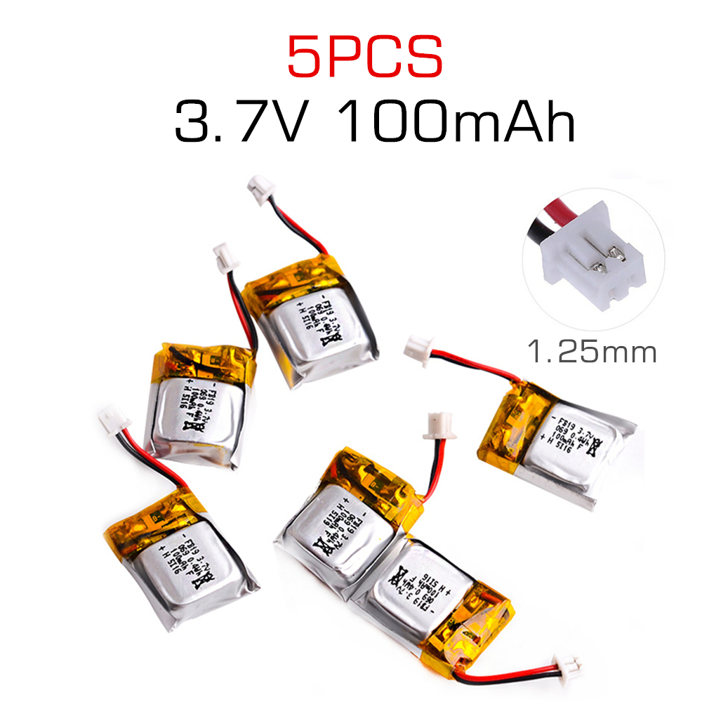 5 pcs 3.7V 100mAh Li-po Batter – обзор и цена Drone Fq777 Rc Quadcopter