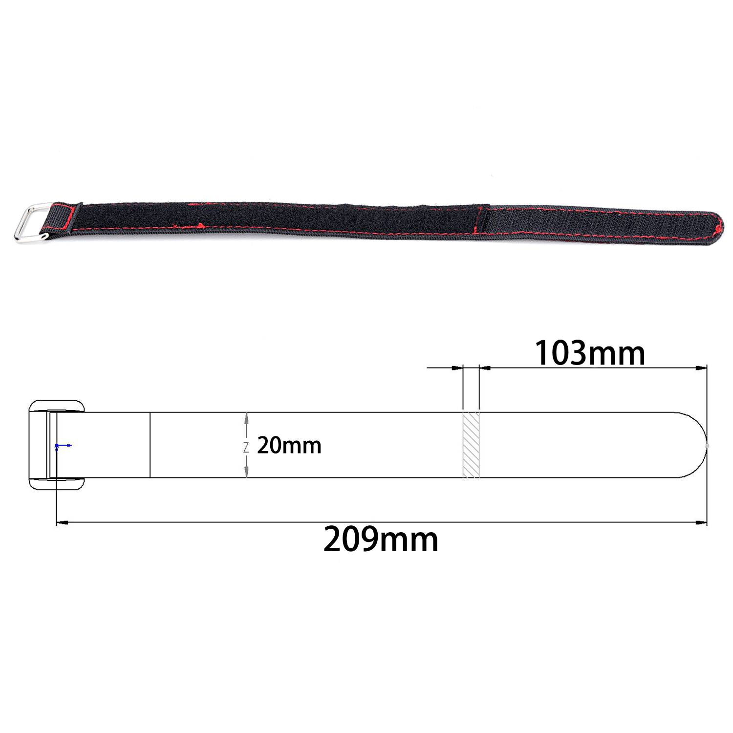 TCRC 2PCS 20x300MM Kevlar Stit – обзор и цена Drone Rc Lanyard