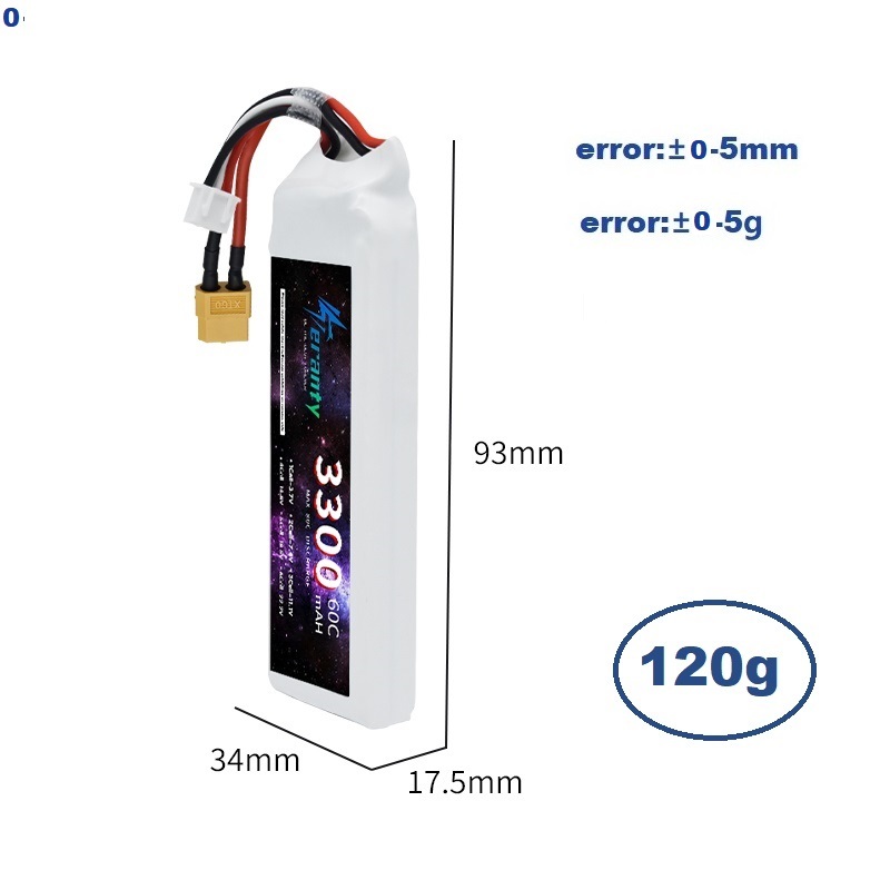 2S 7.4V LiPo Battery 3300mAh 6 – обзор и цена Drone Lipo Battery