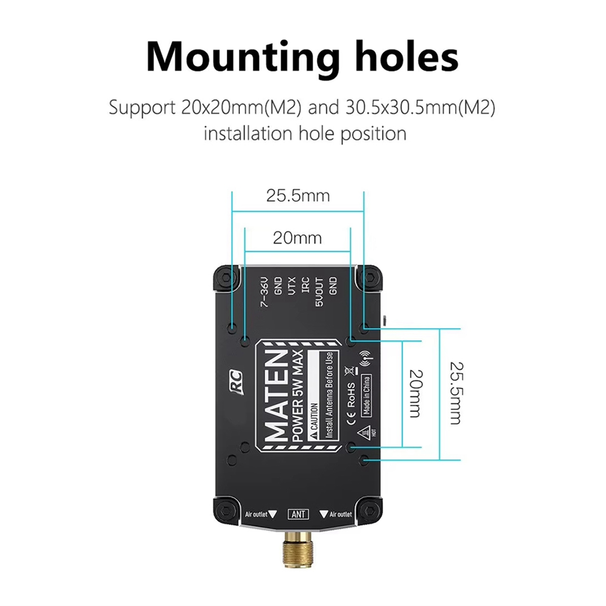 【Hot&Price】For GEPRC MATEN 1.2 – обзор и цена Drone Rc Price