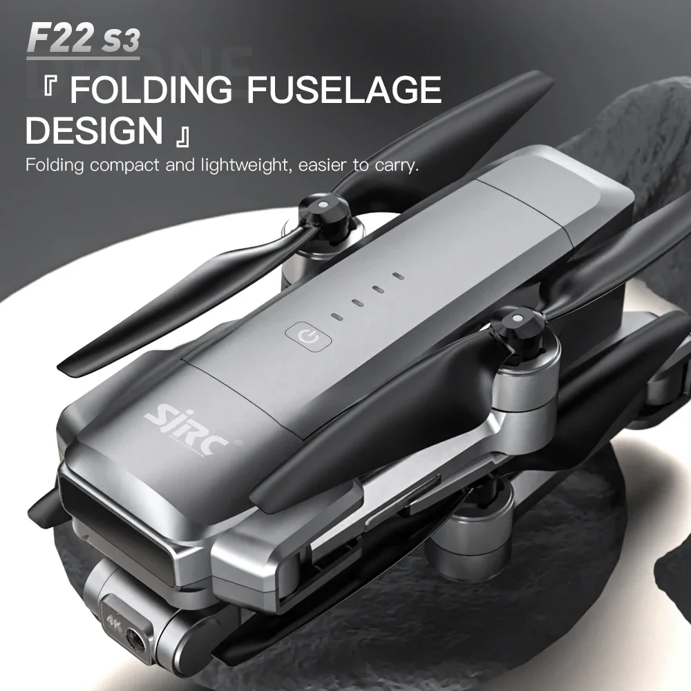 SJRC F22 S3 pro Foldable RC Qu – обзор и цена Drone Vera Rc