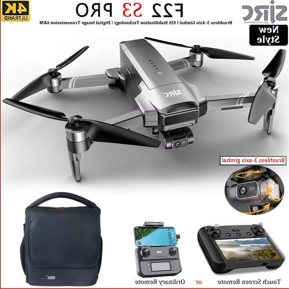 SJRC F22 S3 pro Foldable RC Qu – обзор и цена Drone Vera Rc