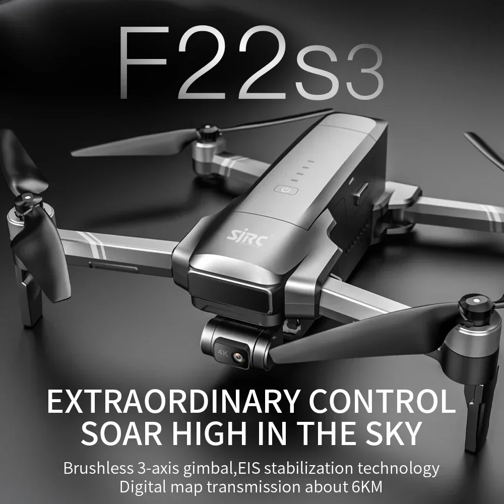 SJRC F22 S3 pro Foldable RC Qu – обзор и цена Drone Vera Rc