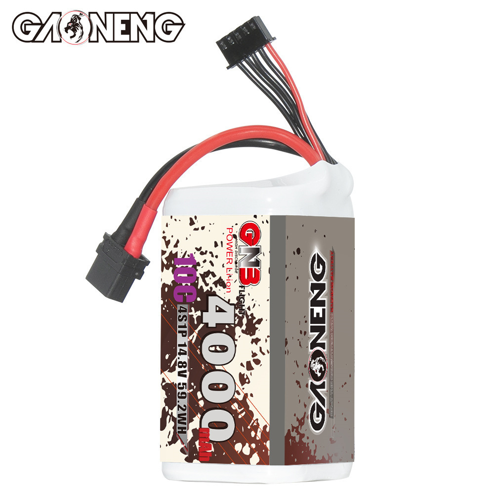 GNB 4000mAh 4S 14.8V 10C 20C W – обзор и цена Drone Lipo Battery