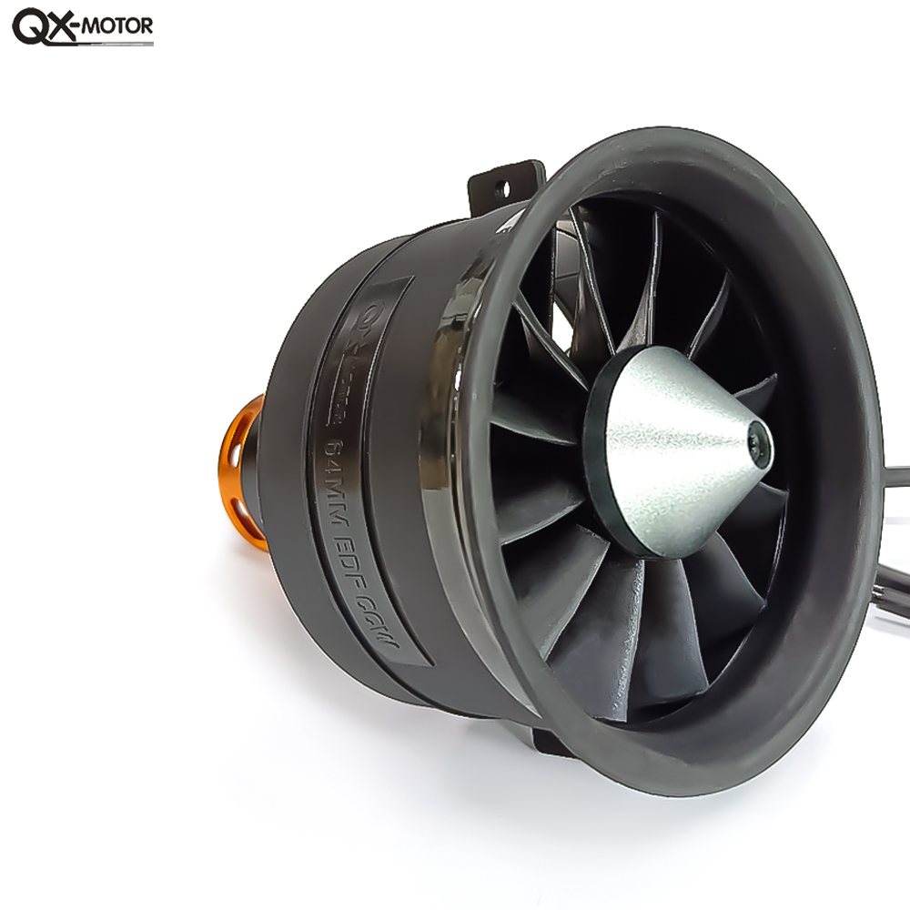 QX-Motor 64mm EDF 12Blades Duc – обзор и цена Drone Rc Jet
