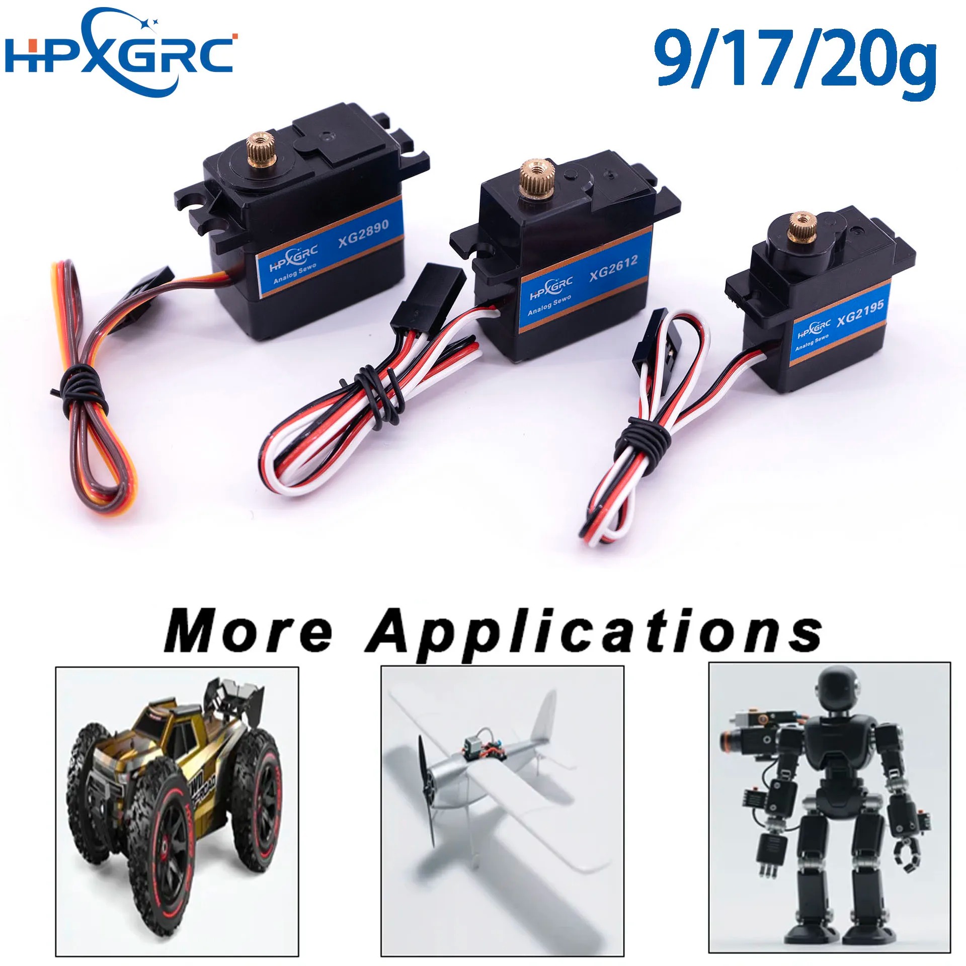 HPXGRC Waterproof Servo 9g 17g – обзор и цена Drone Rc Jet