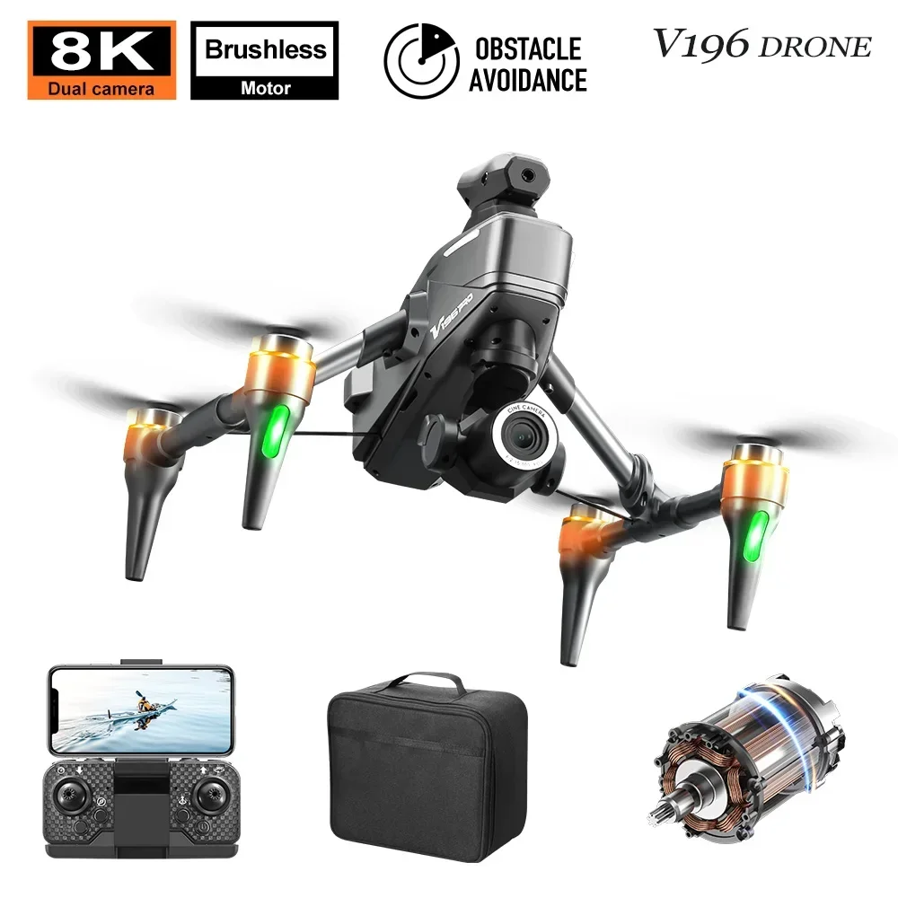 V196 Pro 8K HD Dual Camera Dro – обзор и цена Drone V196 Rc
