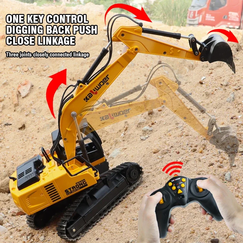 Huina Rc Excavator 1/24 9Ch Re – обзор и цена Drone Vera Rc