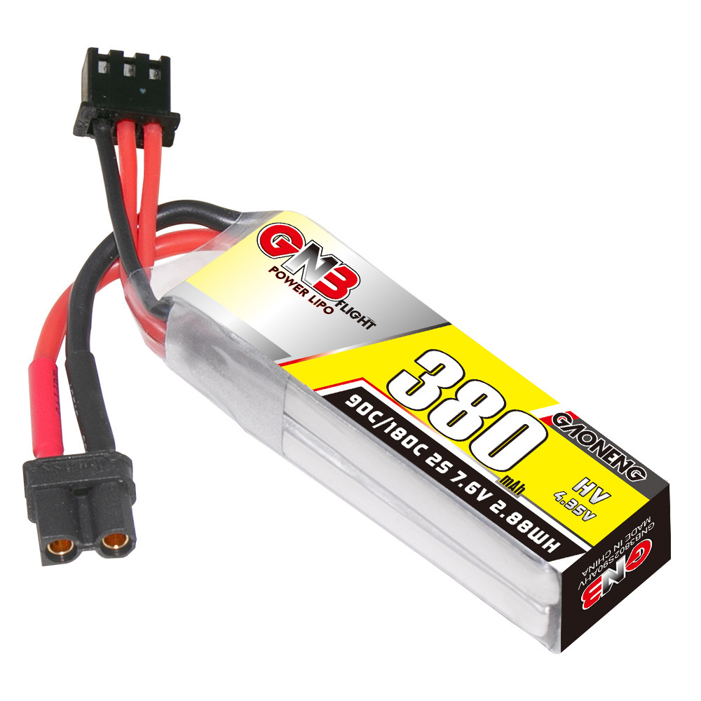 GNB 2S 7.6V 380mAh 90C/180C Li – обзор и цена Analog Fpv Transmitter