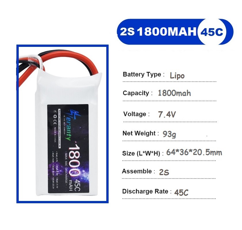 2PCS 7.4V Lipo 2S Battery 1500 – обзор и цена Drone Rc Race