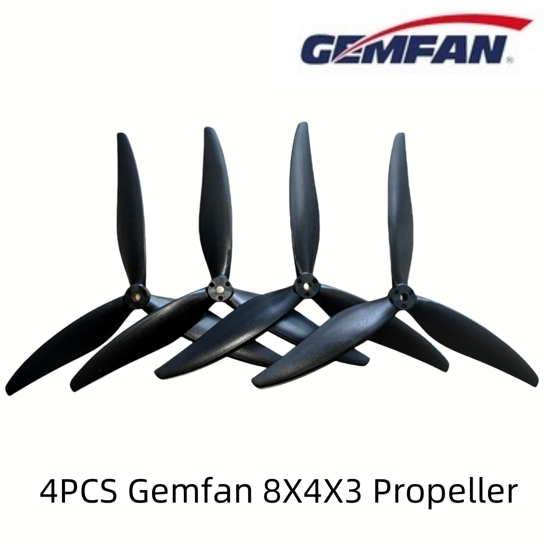4PCS Gemfan 8040 8X4X3 3-Blade – обзор и цена Drone Rc Diy