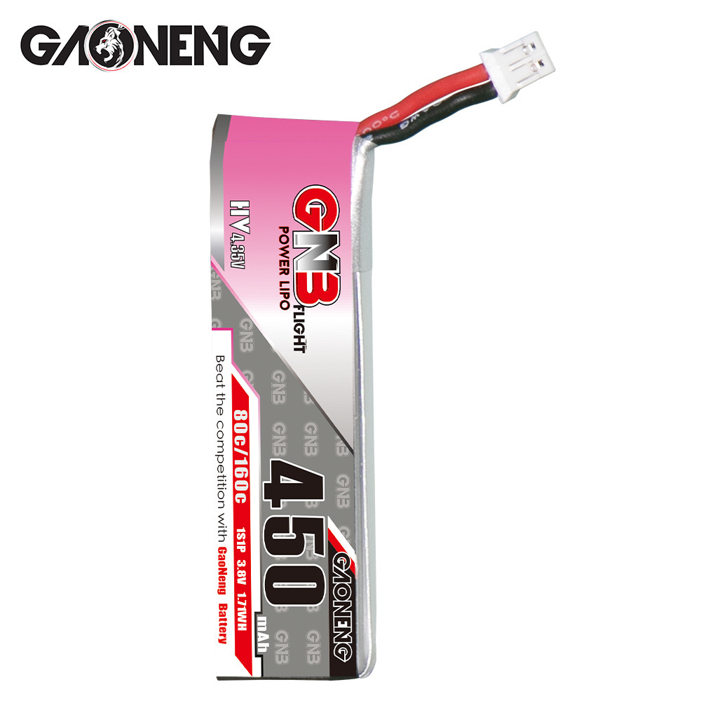 GNB HV 1S 3.8V 450mAh 80C/160C – обзор и цена Drone Lipo Battery