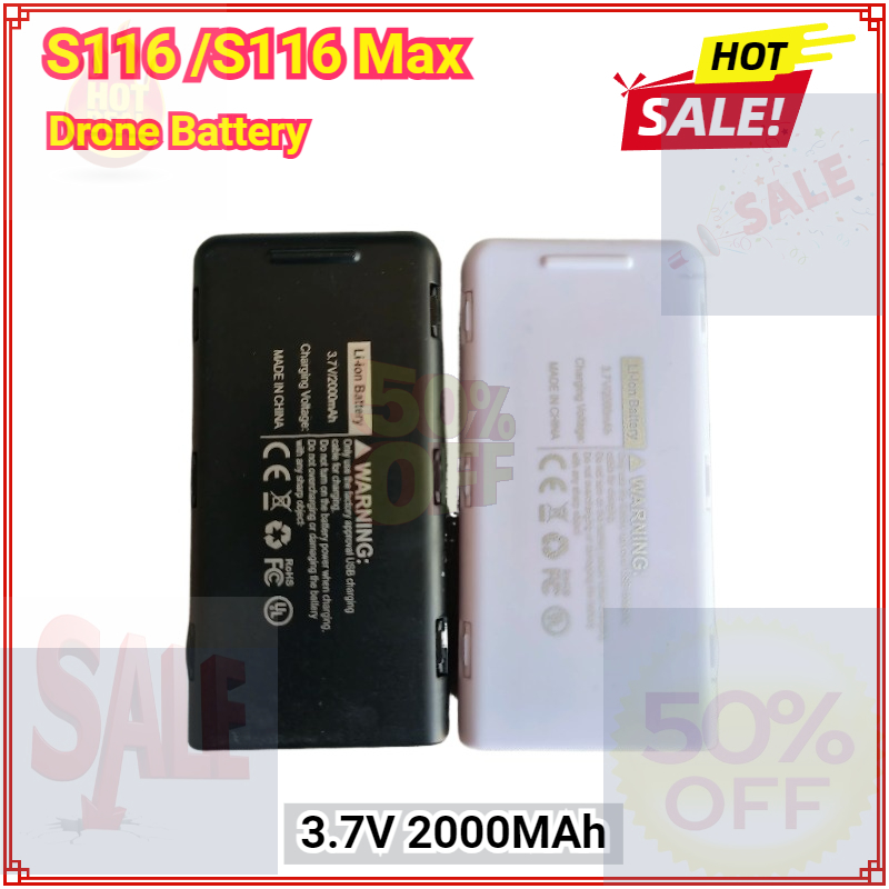 3.7V 2000MAh Battery for S116  – обзор и цена Drone Rc S116