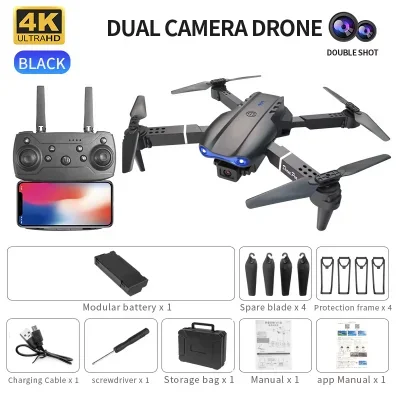 E99 K3 Pro HD 4K Drone with Du – обзор и цена Drone Rc E99