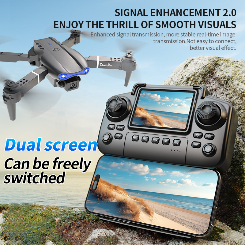 E99 PRO Drone Screen Control A – обзор и цена Drone Rc E99